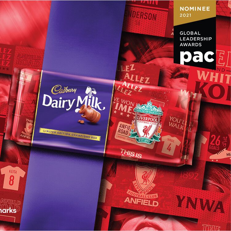 PAC Global Awards 2021 Nominee CadburyDairyMilks marks