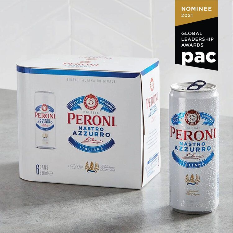 PAC Global Awards 2021 Nominee Peroni PackInt