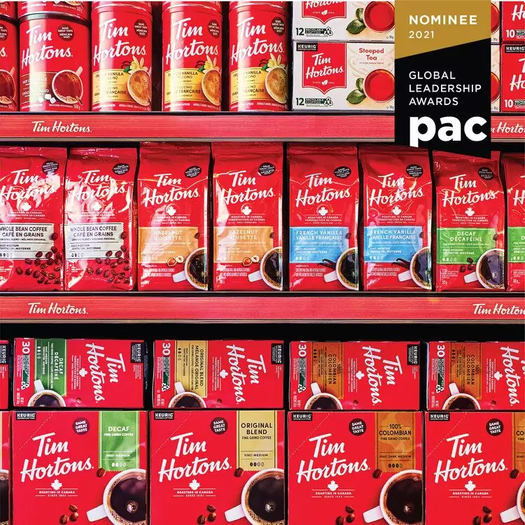 PAC Global Awards 2021 Nominee Timhortons 6degreesIntegrated