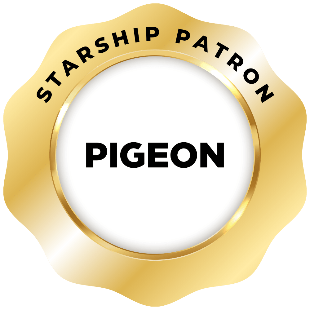 PGA2027 Patron Starship Pigeon